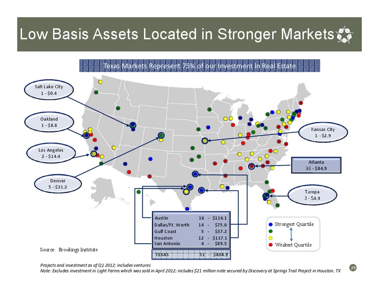 June 2012 Investor Presentation – Forestar Group Inc. – slide 28