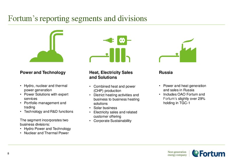 JULY 2015 INVESTOR PRESENTATION – Fortum – slide 7