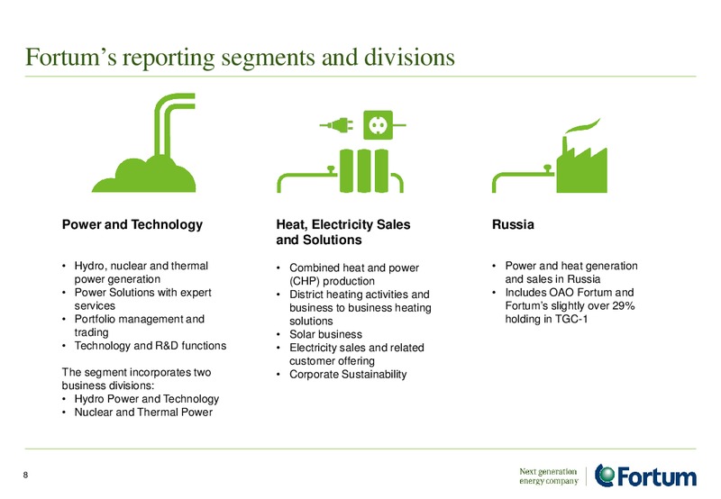 August 2015 Investor Presentation – Fortum – slide 7