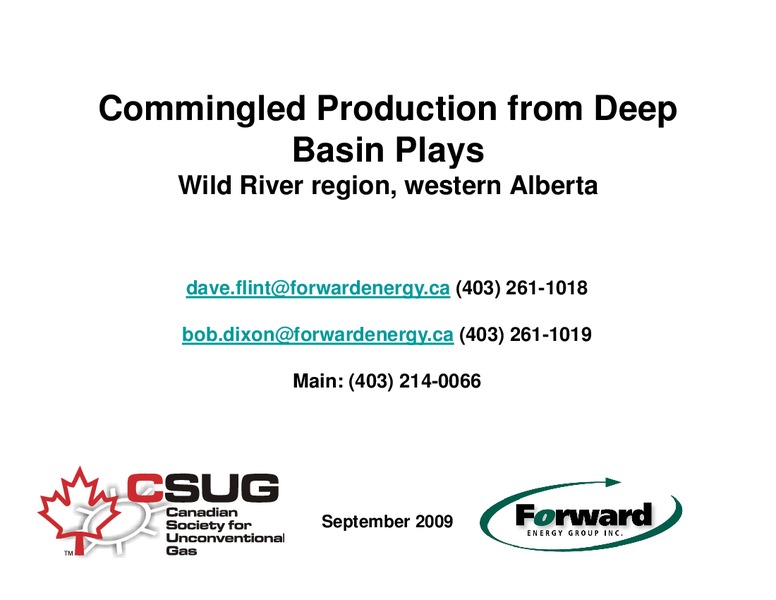 September 2009 Corporate Presentation – Forward Energy Group Inc – slide 34