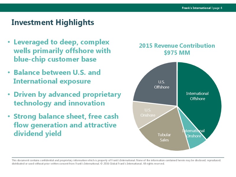 Scotia Howard Weil Conference – Franks International – slide 3