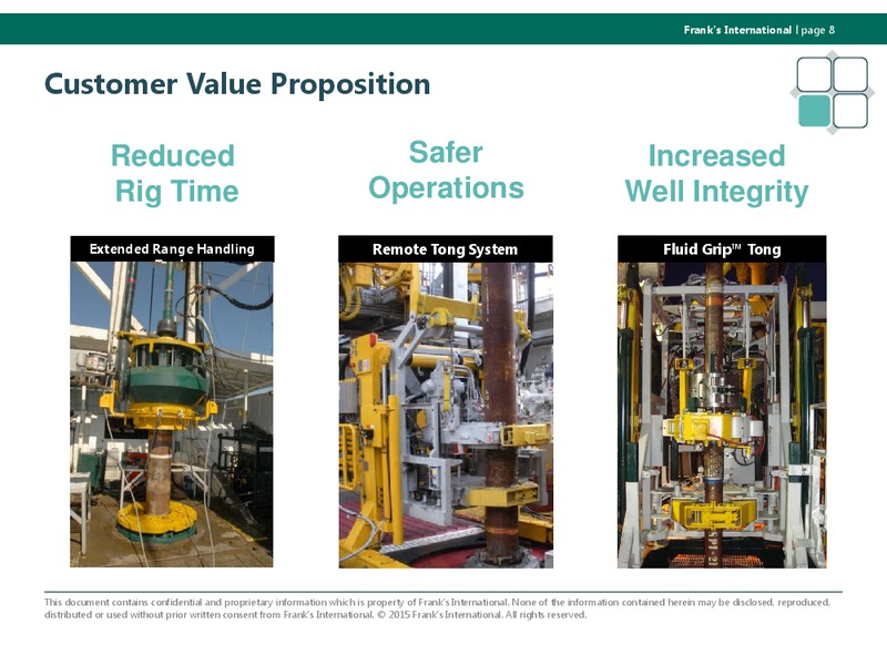 Capital One Energy Conference Presentation – Franks International – slide 7