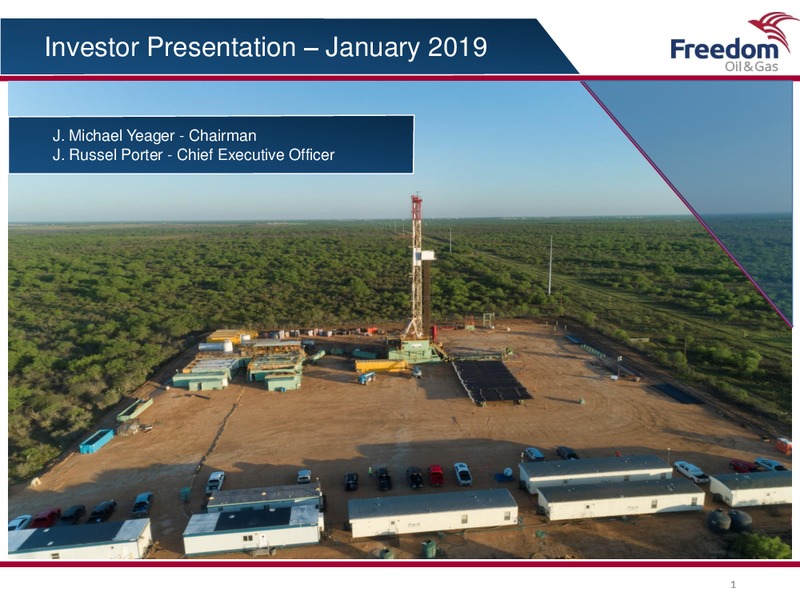 January 2019 Investor Presentation – Freedom Oil & Gas Ltd. – slide 1