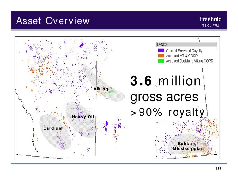 September 2015 Investor Presentation – Freehold Royalties Ltd. – slide 9