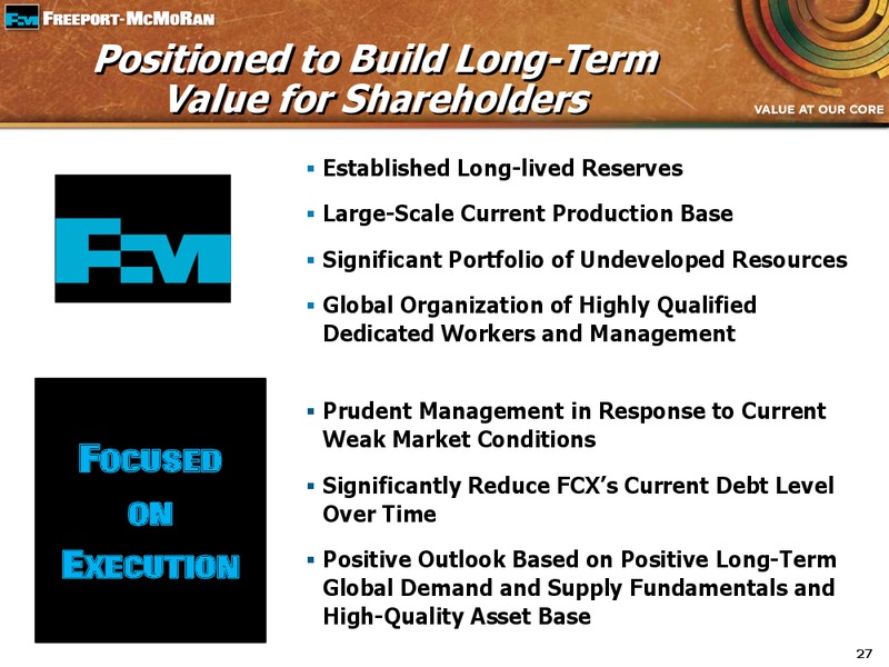 Q3 2015 Earnings Conference Call – Freeport-Mcmoran Inc. – slide 26