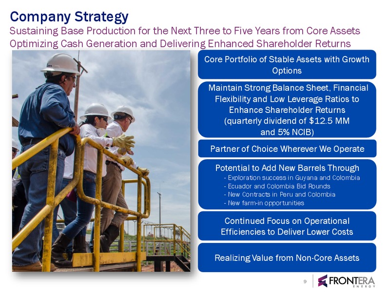 March 2019 Corporate Presentation – Frontera Energy Corp. – slide 7