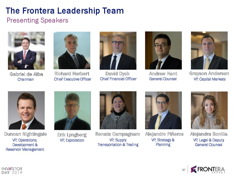 2019 Investor Day Full Presentation – Frontera Energy Corp. – slide 9