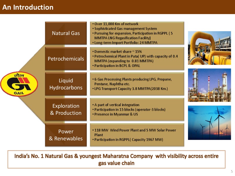 May 2015 Investor Presentation – Gail (India) Limited – slide 4