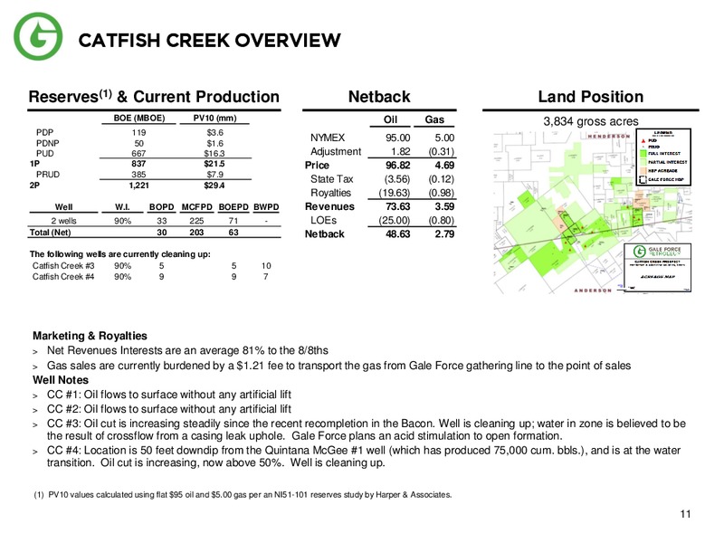 OVERVIEW  OF GALE FORCE PETROLEUM INC – Gale Force Petroleum Inc. – slide 10