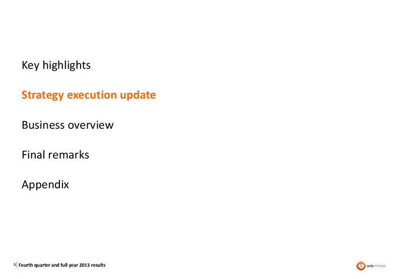 Q4 2013 RESULTS – Galp Energia – slide 4