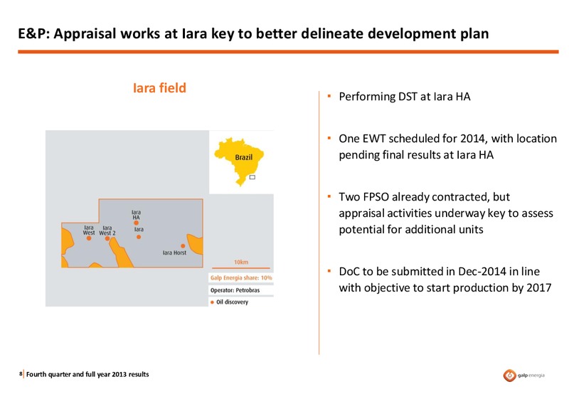 Q4 2013 RESULTS – Galp Energia – slide 7
