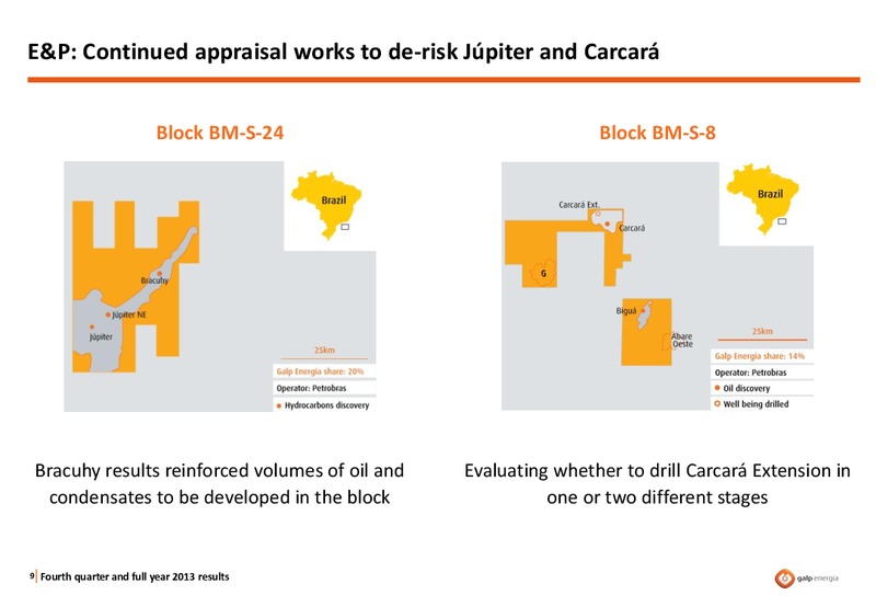 Q4 2013 RESULTS – Galp Energia – slide 8