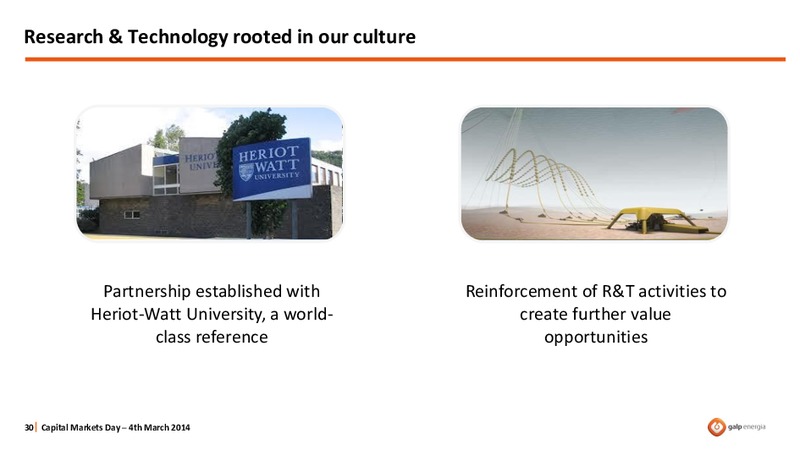 STRATEGY OVERVIEW – Galp Energia – slide 30
