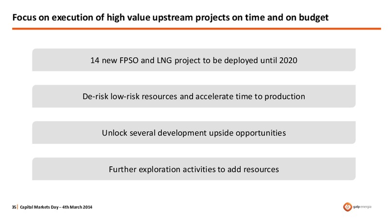 STRATEGY OVERVIEW – Galp Energia – slide 35