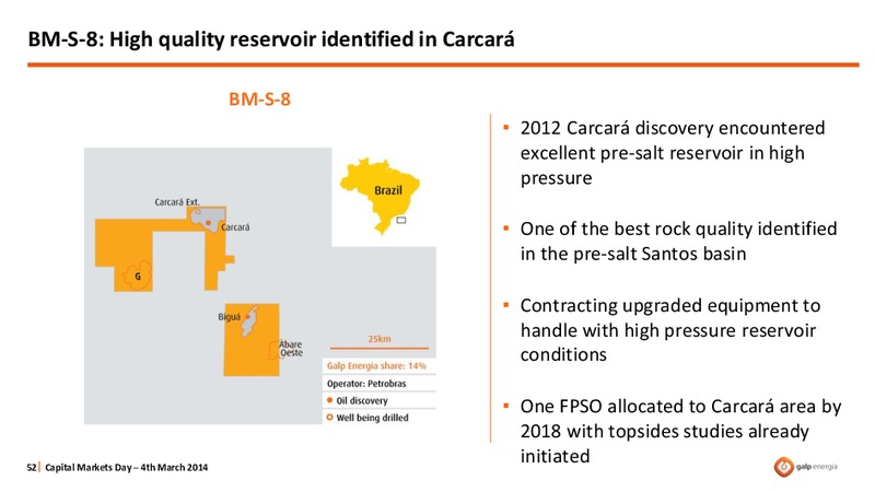 STRATEGY OVERVIEW – Galp Energia – slide 52