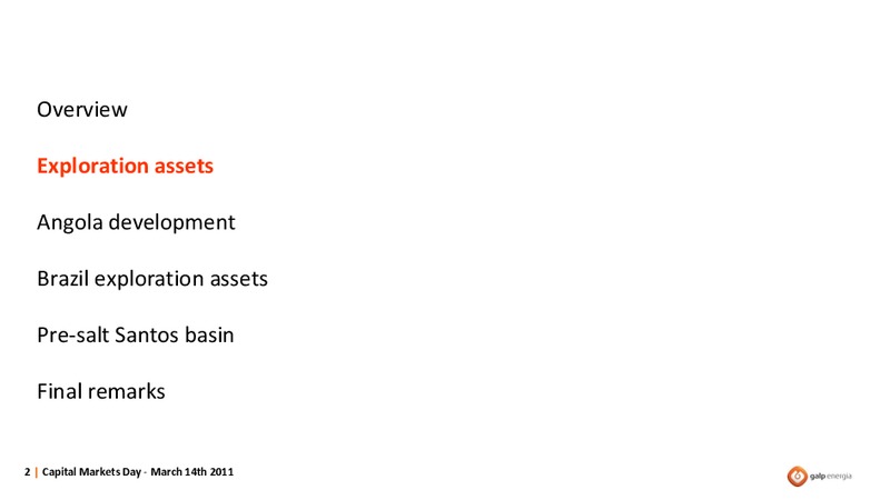 CAPITAL MARKETS DAY – Galp Energia – slide 2