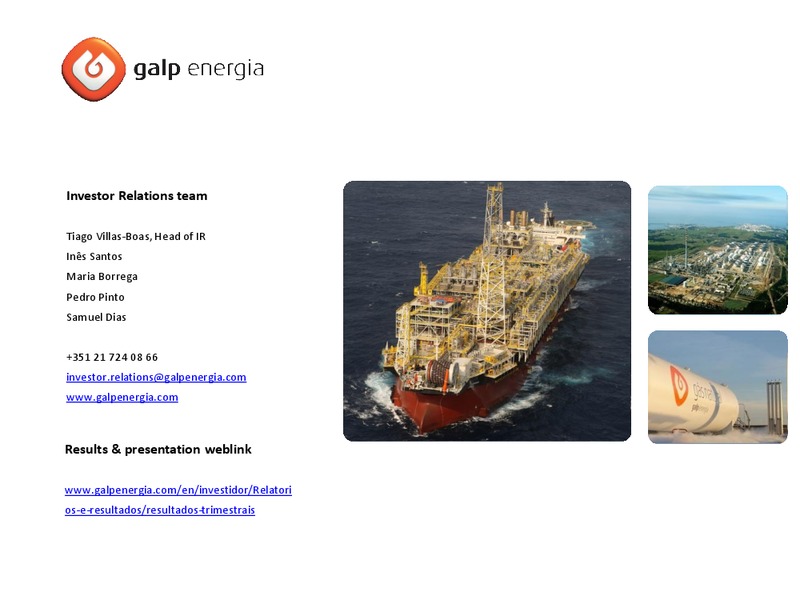 Q2 2011 EARNINGS CALL – Galp Energia – slide 23
