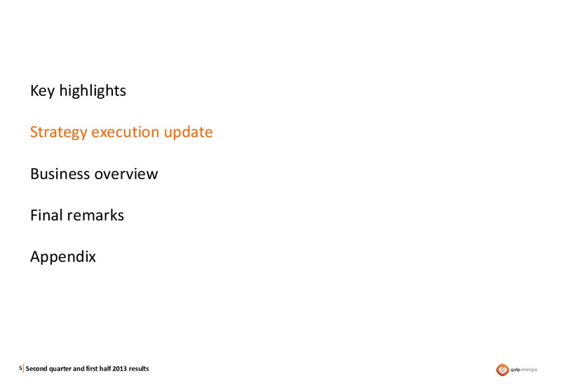 Q2 2013 RESULTS – Galp Energia – slide 4