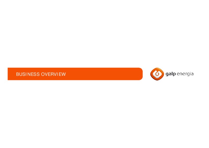 Q3 2007 EARNINGS CALL – Galp Energia – slide 7