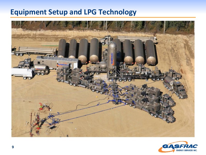 INVESTOR PRESENTATION – Gasfrac Energy Services Inc. – slide 9