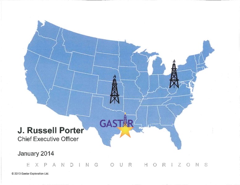 investor presentation – Gastar Exploration, Ltd. – slide 1