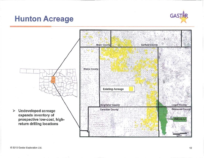investor presentation – Gastar Exploration, Ltd. – slide 13