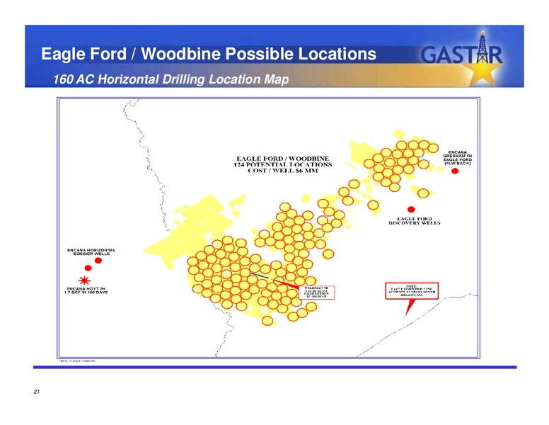 FEBRUARY 2002 CORPORATE PRESENTATION – Gastar Exploration, Ltd. – slide 20