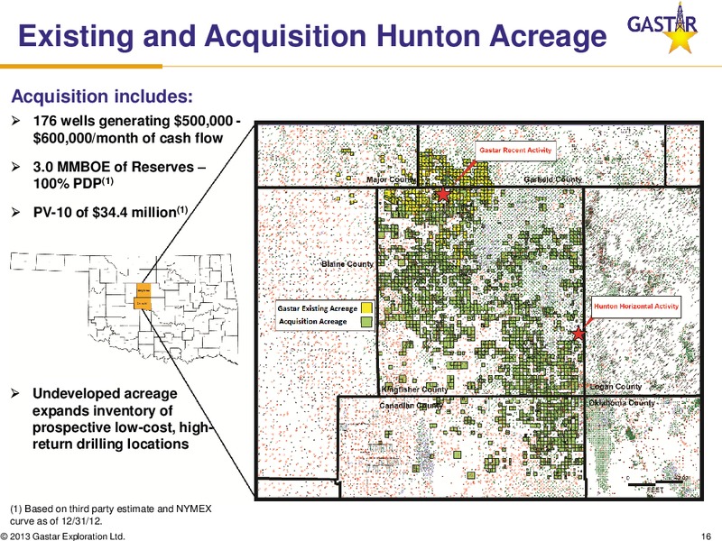 IPAA OGIS – Gastar Exploration, Ltd. – slide 15