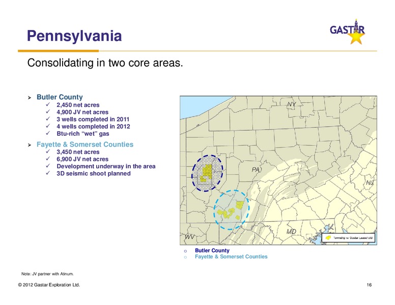 APRIL 2012 IPAA OIL & GAS INVESTMENT SYMPOSIUM – Gastar Exploration, Ltd. – slide 15
