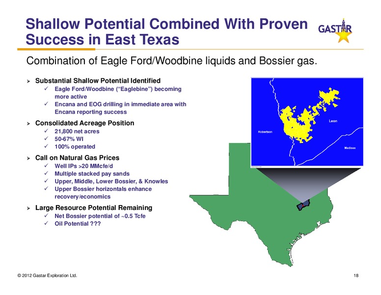 APRIL 2012 IPAA OIL & GAS INVESTMENT SYMPOSIUM – Gastar Exploration, Ltd. – slide 17