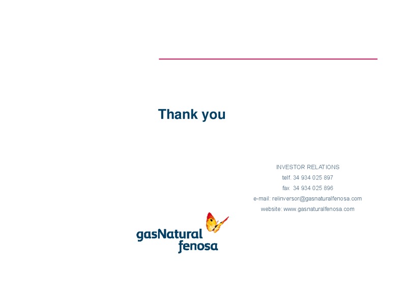 First Quarter 2014 Results 1Q14 – Gas Natural Fenosa – slide 45