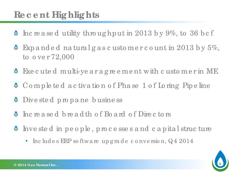 Western New York Investor Conference – Gas Natural Inc. – slide 5