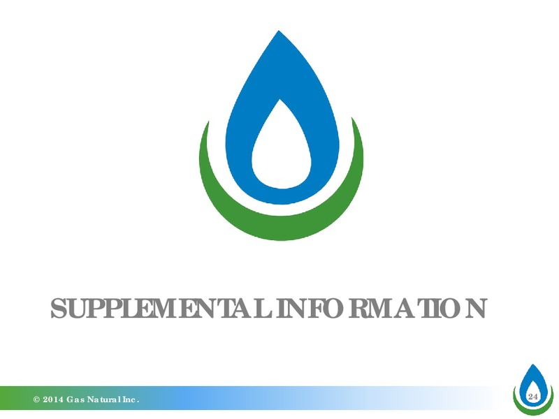 Western New York Investor Conference – Gas Natural Inc. – slide 23