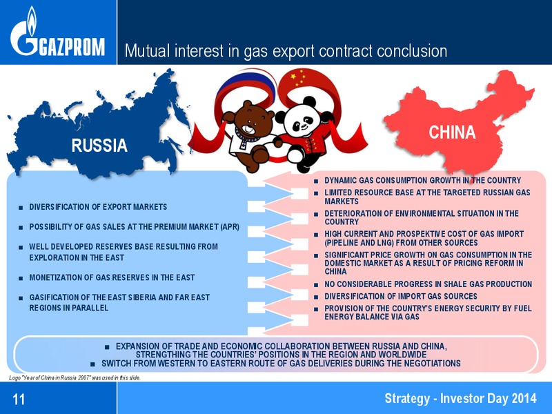 Investor Day 2014 – Gazprom Neft – slide 11