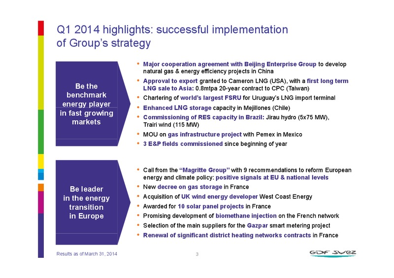 Q1 Presentation – Gdf Suez S.A. – slide 3