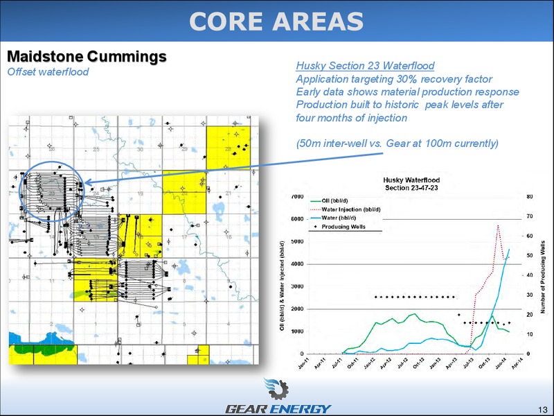 CORPORATE PRESENTATION – Gear Energy Ltd – slide 13