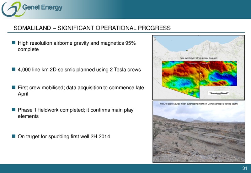 FEBRUARY 2013 INVESTOR PRESENTATIONS – Genel Energy – slide 30