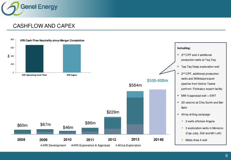 Investor Presentation – Genel Energy – slide 5