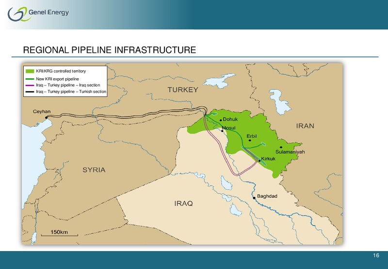 FIRST HALF 2014 EARNINGS CALL – Genel Energy – slide 15