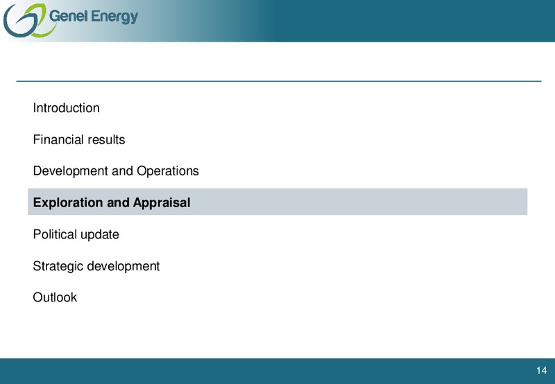 HALF YEAR RESULTS 2012 – Genel Energy – slide 13