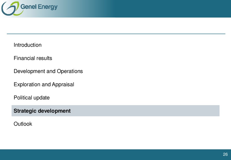 HALF YEAR RESULTS 2012 – Genel Energy – slide 25