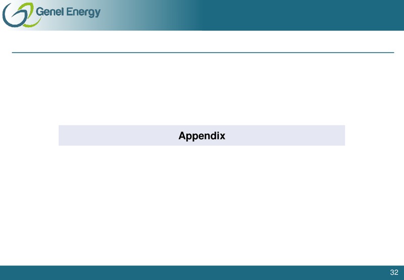 CAPITAL MARKETS DAY – Genel Energy – slide 31