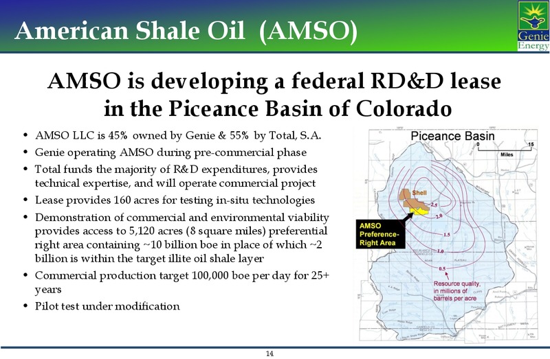 Investor Presentation – Genie Energy Ltd. – slide 13