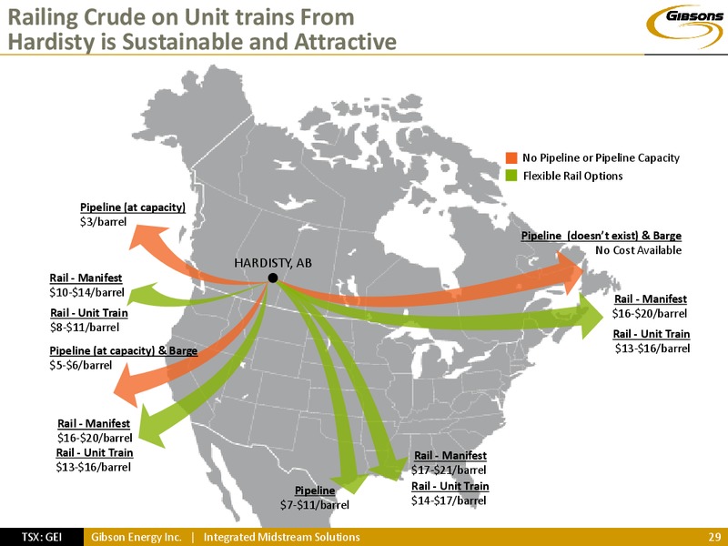 INVESTOR PRESENTATION – Gibson Energy Inc. – slide 28