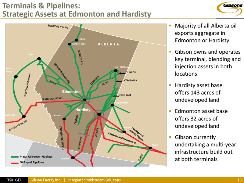 Investor Presentation – Gibson Energy Inc. – slide 12