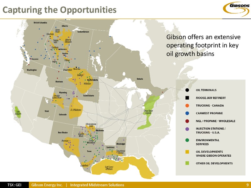 INVESTOR PRESENTATION – Gibson Energy Inc. – slide 8