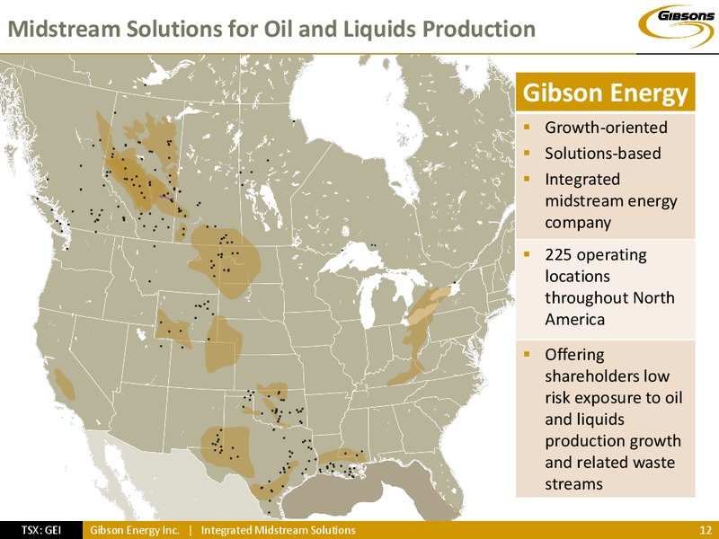 INVESTOR PRESENTATION – Gibson Energy Inc. – slide 11