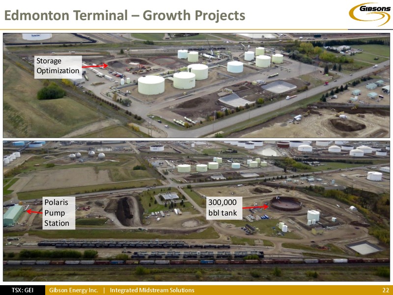 INVESTOR PRESENTATION – Gibson Energy Inc. – slide 21
