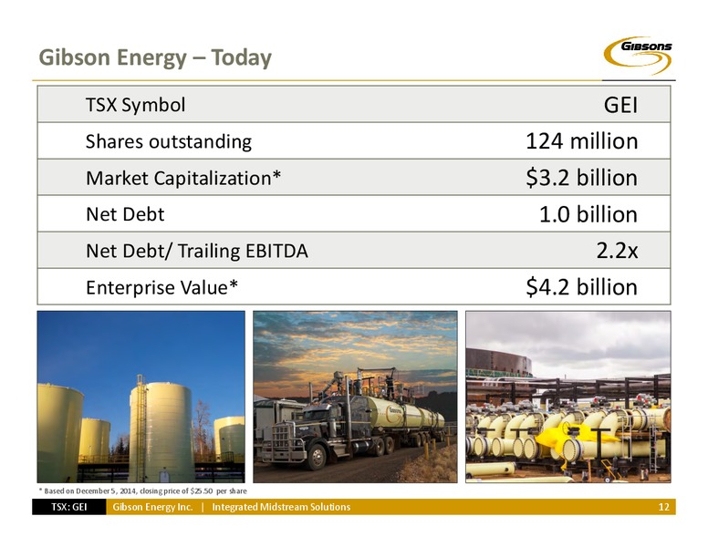Investor Day – Gibson Energy Inc. – slide 11