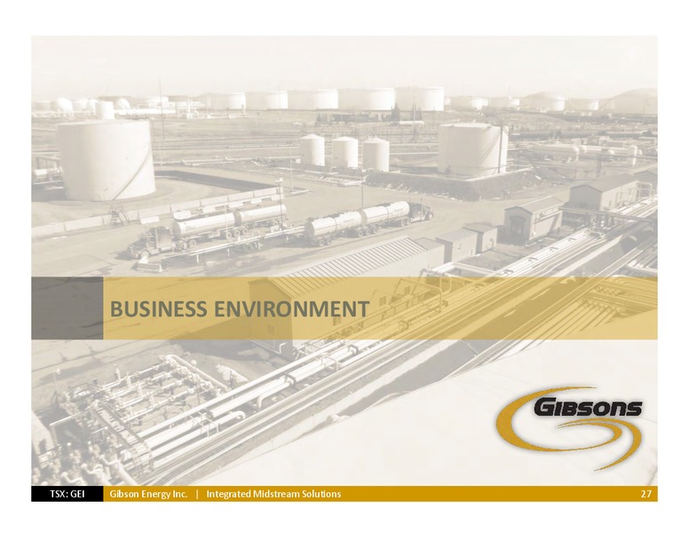 Investor Day – Gibson Energy Inc. – slide 26